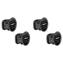 4x Déflecteur de Climatisation de Tableau de Bord de Grille D'Air 13417366 13203702 Grille de Buse D'Aération pour Corsa D 2006-2014