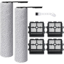 Roller Brush and HEPA Filter Replacement for  Floor One Stretch S6, S6,S7 Stretch Ultra,S7 Stretch Steam