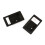 Car Inner Door Handle Bowl Trim for   2004‑2018 2PCS 5