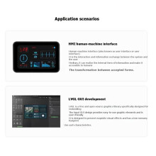 ESP32-C6 1.64 Inch LCD 280x456 Touch Display WiFi Wireless Development Board with AMOLED Display