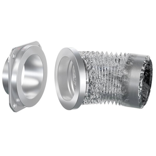 Kit de Conector de Ventilação para Secadora DV180 com Vedação Hermética e Conexão Rápida