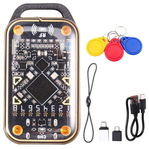 Upgrade Chameleon Ultra  Card Emulator RFID  Chip Reader+3XUID Keychain 125K 13.56M Card Decode NFC Duplicator