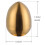 3Pcs Stainless Steel Pepper Shaker Egg Shaped Salt Shaker Set Kitchen Tool,Gold 6