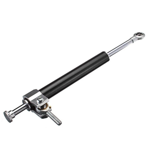 330MM Universal Motorcycle Steering Damper Stabilizer Damper-Steering  Direction Safety Control Black 1