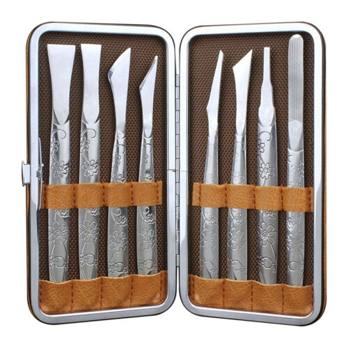 Leather Technology Turning  Handle Knife Leather Technology Manual DIY Tool Leather Trimming Correction Knife Set