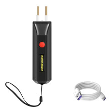 2-in-1-Kunststoffschweißgerät, 100 W, Tragbar, -Heißplastik-Reparaturwerkzeug, Reparatur Von Autostoßstangen mit Ladekabel, B