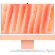 iMac 24" M4 4,4 Ghz 16 Go 256 Go SSD Arancione (2024) GPU 8 - CPU 8 - Ricondizionato - Ottime condizioni - Refurbished