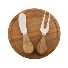 Baby Shower Bridal Game Prizes for Winners Round Cheese Board Set Wood Charcuterie Board for Guests Wedding Favor
