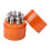 Doming Block Punch Set, Dapping Punches Processing Crafting Metal Forming Tools Stamping Tools for Shaping Beads 15PCS 1