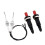 2 Set Push Button Piezo Igniter W/Threaded Ceramic Electrode Ignition Plug for Fireplace/Oven/Heater/Kitchen 5