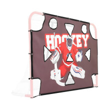 Bâche de Tir de Hockey à 11 Trous pour Cible-Duoku-Idéale pour l'entraînement au Tir en Streethockey, Cour ou Aire de Jeux