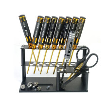RC Screwdriver Storage Rack Holder Aluminum Alloy Screwdriver Organizers for Hex Screw Driver RC Tools Kit Organizers
