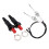 2 Set Push Button Piezo Igniter W/Threaded Ceramic Electrode Ignition Plug for Fireplace/Oven/Heater/Kitchen 6