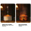 Aromatherapy Essential Oil Diffuser 560ml Ultrasonic Cool Mist Diffuser with Flame & Volcano 2 Mist Mode US Plug 5