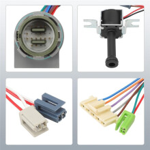 350-0025 Internal Harness W/Lock- TCC Anti-Bleed Lock- Solenoid for 4L60E 1993-2002 Replace 12143296 13Pin Connector