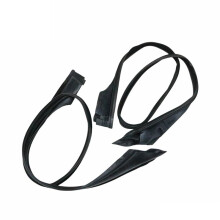 2PCS Front L+R Door Rubber Seal for F01 F02 740i 750i 740Li 51337178007 51337178008