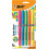 BIC BIC Brite Liner Grip Highlighter, Chisel Tip (1.6 mm), Assorted Colors, For Broad Highlighting & Fine Underlining, 5-Count 1