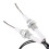 2 Set Push Button Piezo Igniter W/Threaded Ceramic Electrode Ignition Plug for Fireplace/Oven/Heater/Kitchen 3