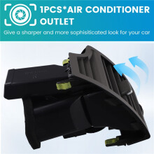 Front Dash AC Air Duct Outlet Vent Assembly Enhanced Airflow for Camry 2006-2011 55660-06130 Right