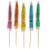 200St Cocktail Paraply Picks Cocktail Paraply Picks Sortiment 1