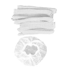 200 Redecillas Desechables para el Cabello - 53 cm - Gorros Bouffant A Granel - Redecillas No Tejidas para Servicios de Alimentos, Hospitales y