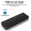 ARGB Controller for Pc 1 to 9 Hub Remote Control 5V 3 Pin Cooling Fan Controller Adapter 4 Pin Pwm Docking Station 2
