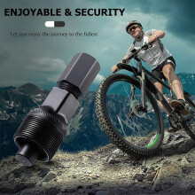 Bicycle Bottom Bracket Tool Set 8 Teeth Chainring Lockring Install & Remover Bike Repair Tool for Efficient Maintenance