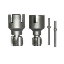 Ferramenta de Rosqueamento de Tubos DN15 DN20 Haste Hexagonal Roscas Internas e Externas 1/2 e 3/4 Tubos de Água PPR PVC