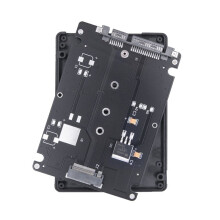 M.2 NGFF SSD to SATA3 External Hard Drive Box 6Gbps Hard Disk Adapter Board M.2 NGFF to SATA3.0 Adapter Card for PC A