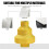 2pcs Diamond Core Drill Bit,20-35-50mm Chamfer Multi-Layer Conical Hole Opener,Diamond Step Drill Bit with Shank M10 5