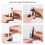 Vintage Copper E27 Screw Bulb Socket Retro Pendant Light Fitting Adapter Lighting Bulb Holder for Home Lighting B 4