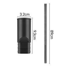 Dryer Vent Cleaning Hose Kit with 32mm Adapter to Fit with Vacuum Hose of Vacuum Cleaner,Dryer Vent Cleaning Kit