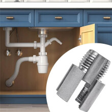 Integrated Internal & External Pipe Threading Tool,1/2in 3/4in,Drill Compatible PVC & Plastic Pipe Threader Kit for Home