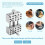 Bench Pliers Aluminium Alloy Vise Fixture Multi-Function Clamp Model Making Fixed Jig DIY Crafts Remodeling Vise Tool 6