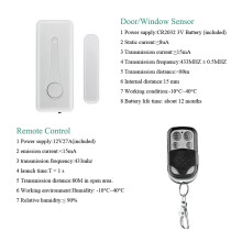 Tuya Home Security Alarm System Kit WiFi Burglar Alarm Motion Door Window Detection Human Body Detection Sensor