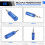 Professional Ship Model Nail Presser Tool Ship Hull Auxiliary Tools Set Ship Model Skin Fixation Tools 7