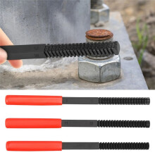 Thread File High Hardness Thread Restorer File Portable Multipurpose Metric Thread Repair File for Stud Bolt Screw Pipe
