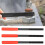 Thread File High Hardness Thread Restorer File Portable Multipurpose Metric Thread Repair File for Stud Bolt Screw Pipe 1