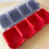 Parts Storage Box Plastic Screw Organizer Box with 4 Compartment Tool Part Container Bin with Lid Display Storage Case A 3
