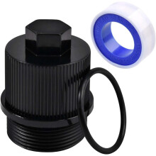 190030 Filter Drain Plug Cap Replacement Assembly with O-Ring for FNS , Clean & Clear , and Quad D.E.