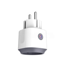 EWelink WiFi 20A  Socket Wifi  Plug Power Monitoring APP Remote Control for Alexa  Alice EU Plug