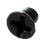500 Pcs M3x4mm Screws Replacement Black for Laptop Hard Drive 6