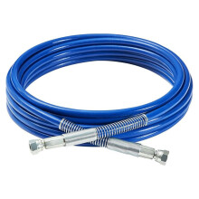 25FT Double Layer Braided Wire High Pressure Airless Paint Sprayer Hose Upgraded 8500 PSI Paint Sprayer Tube 1/4 Inch