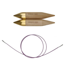 Large Bamboo 25mm Circular Knitting Needles for Chunky & Bulky Yarn Projects Circular Needle Carpet Crochet Tool