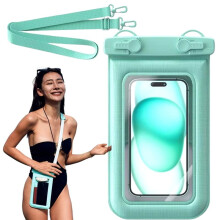 Waterproof Phone Case Touchscreen Friendly Underwater Phone Case Cellphone Dry Bag Clear Phone Protector for Beach Swim