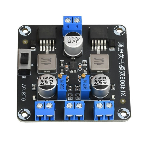 XL4005E1 - Adjustable Voltage Step-Down Power Supply Module, Multi-Channel Switching, Efficient Power Conversion