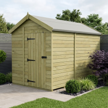 6 x 11 Apex Shed Tanalised (Single Door, No Windows)