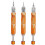 3Pcs for  Pin Extractors Terminal Release Tool Kit for  MX3.0 Male/Female Terminals Extraction Tool 1