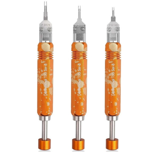 3Pcs for  Pin Extractors Terminal Release Tool Kit for  MX3.0 Male/Female Terminals Extraction Tool