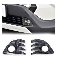Under Front Bumper Fog Light Frame Lamp Shade Grill Bezel Cover for XG10 Hybrid 2021-2025,A